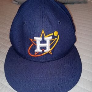 New Era MLB Houston Astros On-field City Connect 59FIFTY Fitted Hat, Cap, (Used)